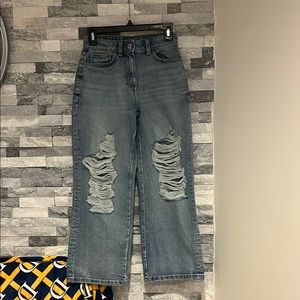 !!New Arrival!! Collusion women's distressed jeans